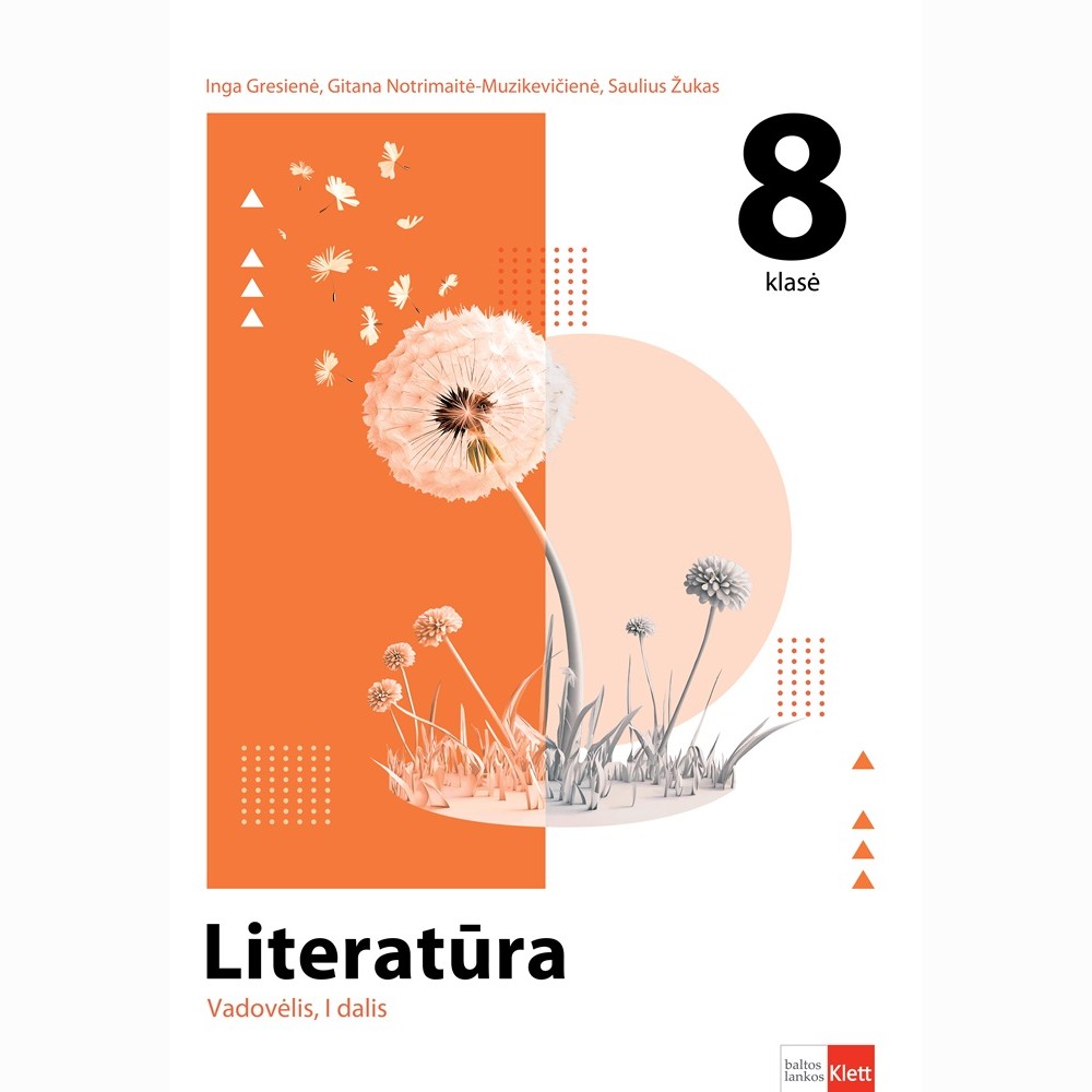 Literatūra. Vadovėlis 8 klasei, 1 dalis