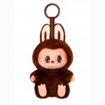 Labubu stiliaus pliušinis žaislas pakabukas (analogas)