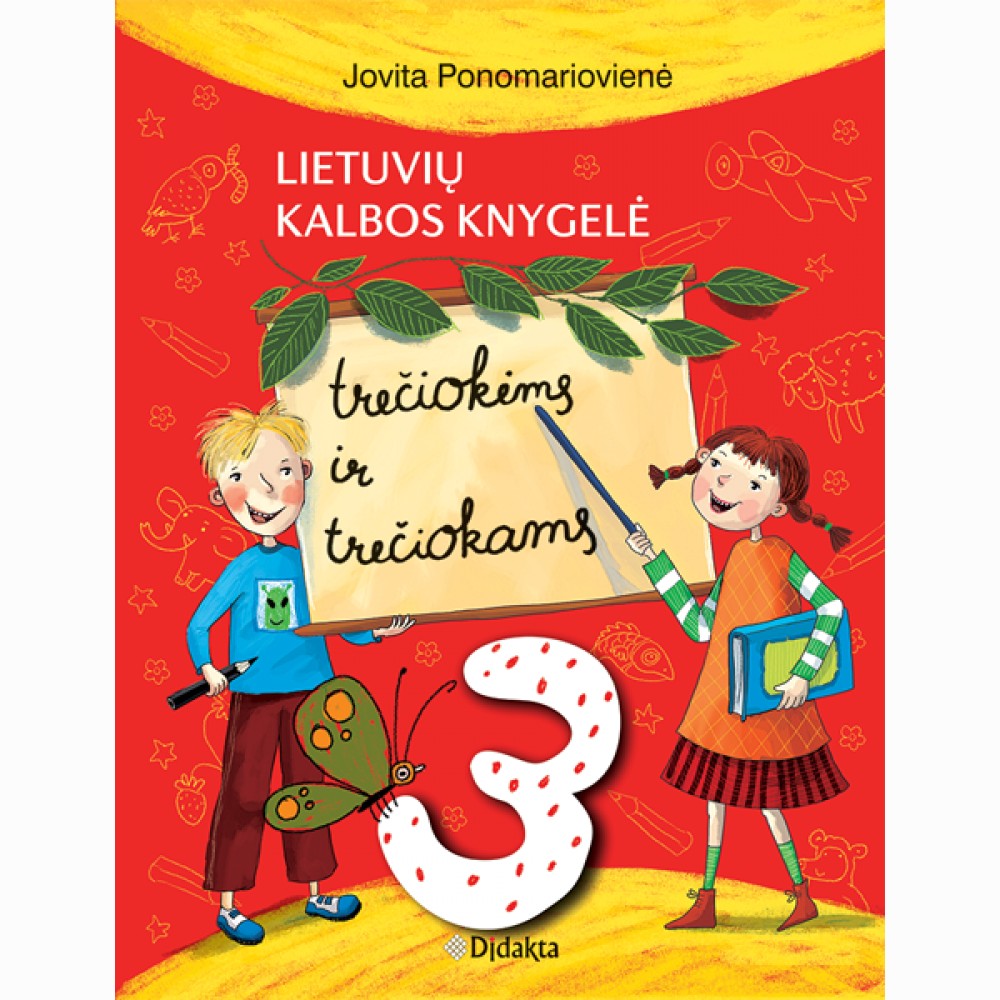 Lietuvių kalbos knygelė trečiokams ir trečiokėms