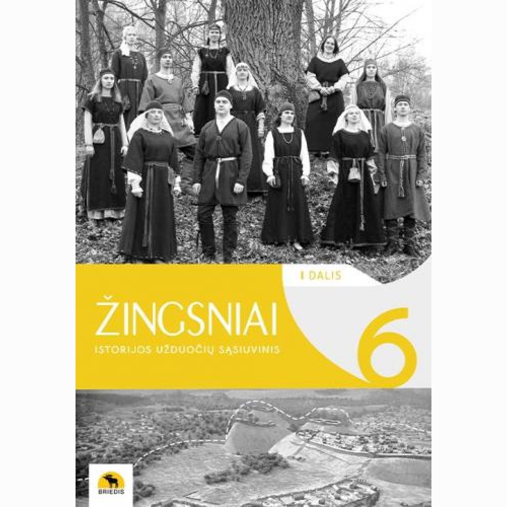 Žingsniai. Užduočių sąsiuvinis 6 klasei, 1 dalis