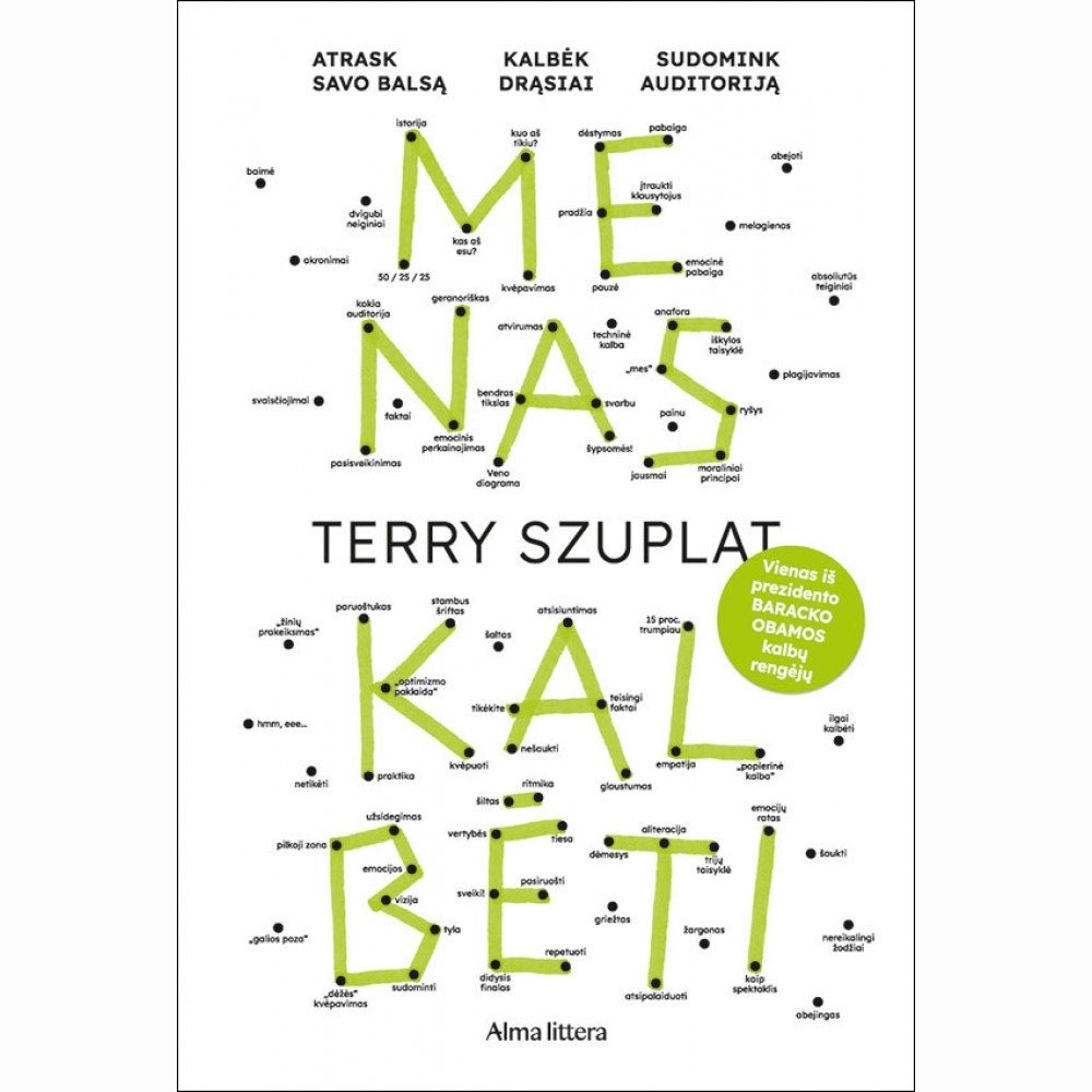 Menas kalbėti. Atrask savo balsą, kalbėk drąsiai, sudomink auditoriją