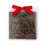 Reljefinis juodasis šokoladas (50%) "Sėkmės!", 45 g