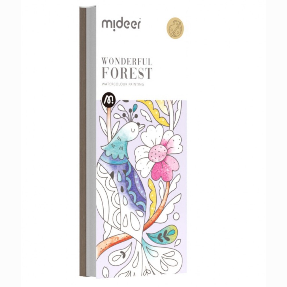 Spalvinimo akvarele knygelė MIŠKO PASAKA