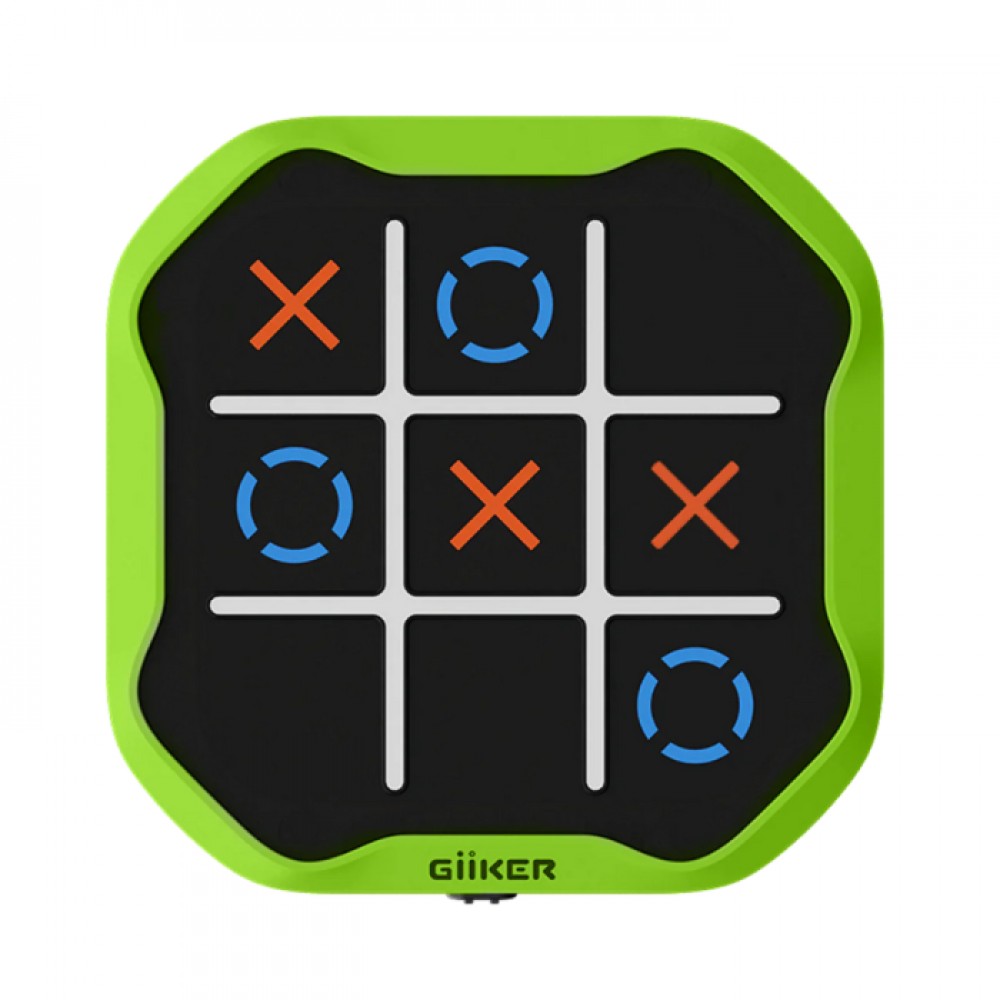 GIIKER TIC-TAC-TOE interaktyvi konsolė susikaupimui ir atminčiai gerinti, ŽALIA