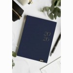 Laimės kalendorius - darbo knyga 2026 - tamsiai mėlyna