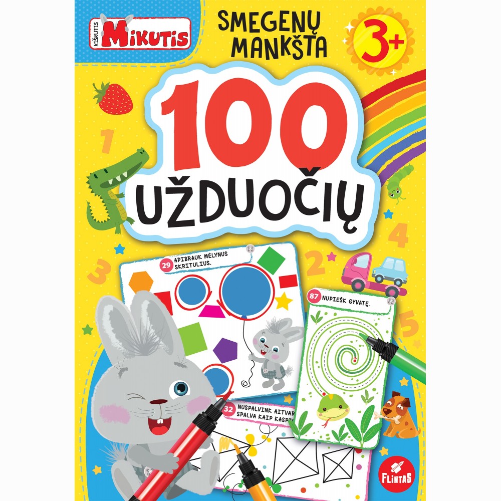 Kiškutis Mikutis. 100 užduočių