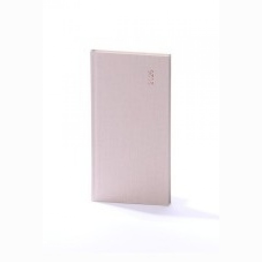 Darbo kalendorius LADY BALACRON    163x82mm, šviesiai rudos spalvos