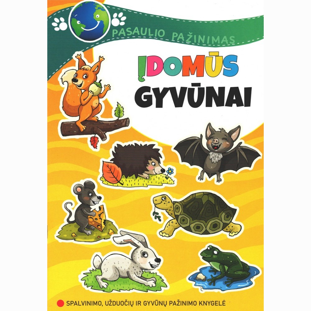 Įdomūs gyvūnai. Pasaulio pažinimas