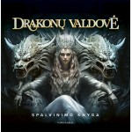 Drakonų valdovė. Spalvinimo knyga