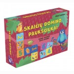 Žaidimas "Skaičių domino. Paukščiukai"