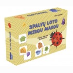 Žaidimas "Spalvų loto. Mirgu margu"