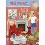 Kuriu interjerą. Jaukūs namai. Daugiau kaip 90 daugkartinių lipdukų