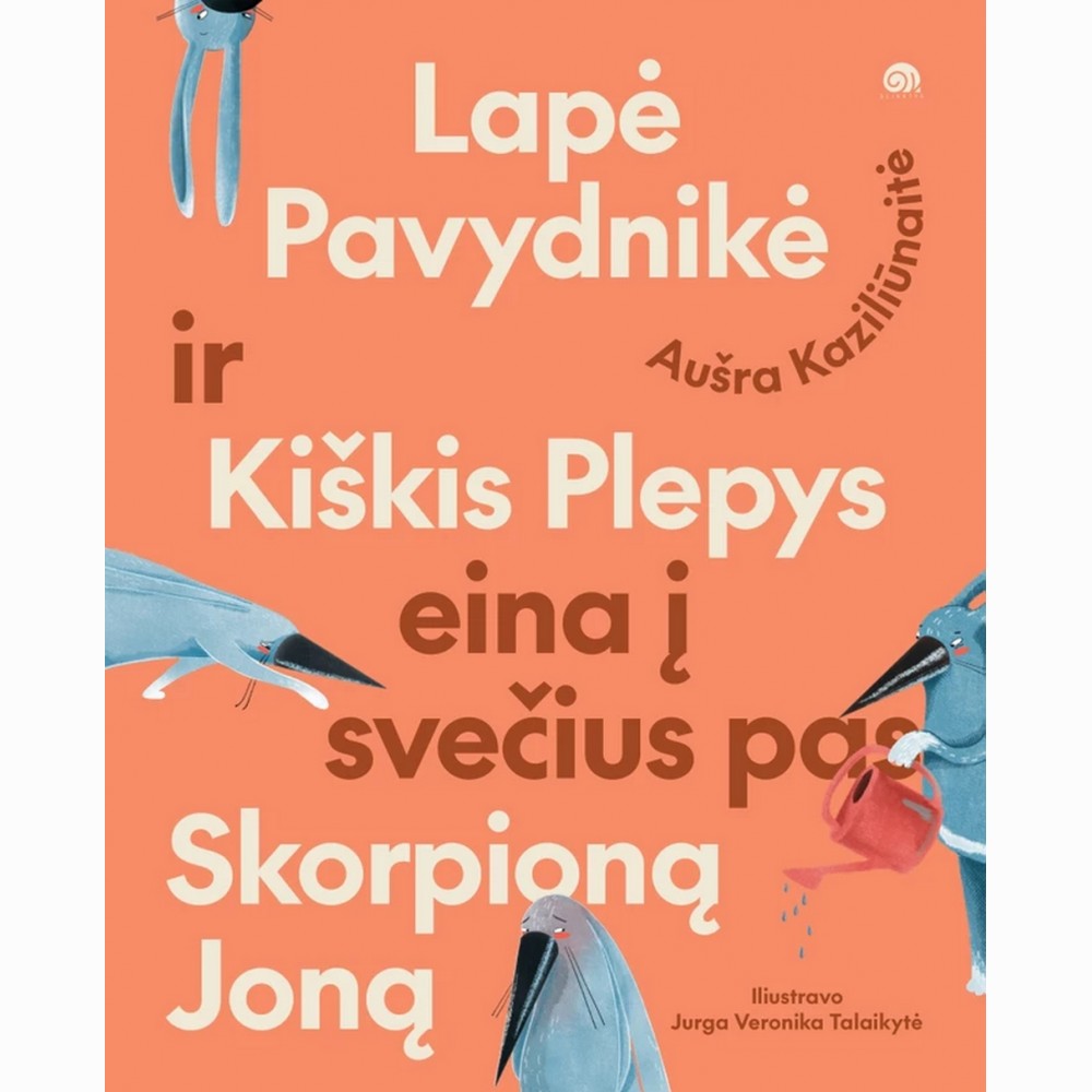 Lapė Pavydnikė ir Kiškis Plepys eina į svečius pas Skorpioną Joną