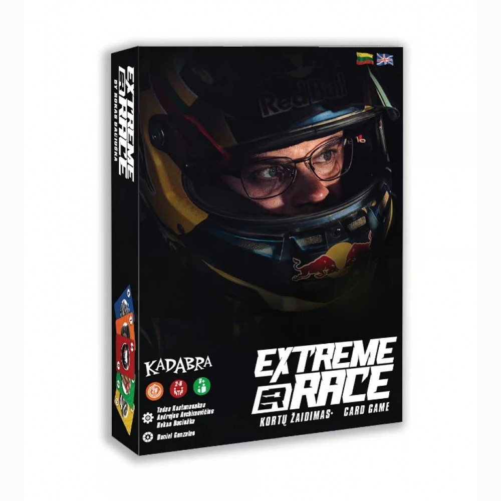 Kortų žaidimas EXTREME RACE