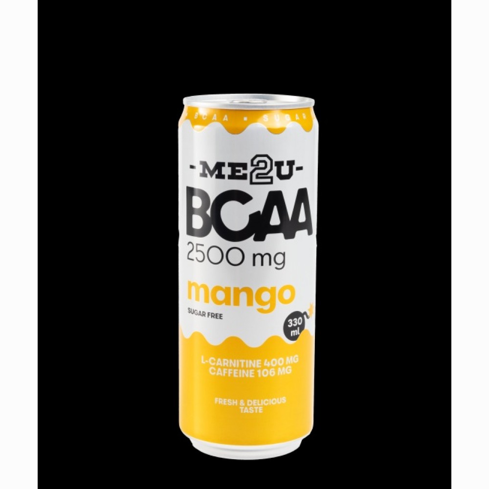 Funkscinis gėrimas ME2U BCAA Mango 330 ml (SK)