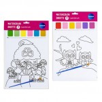 Akvarelės lapai 4 vnt. (21x29,7 cm)