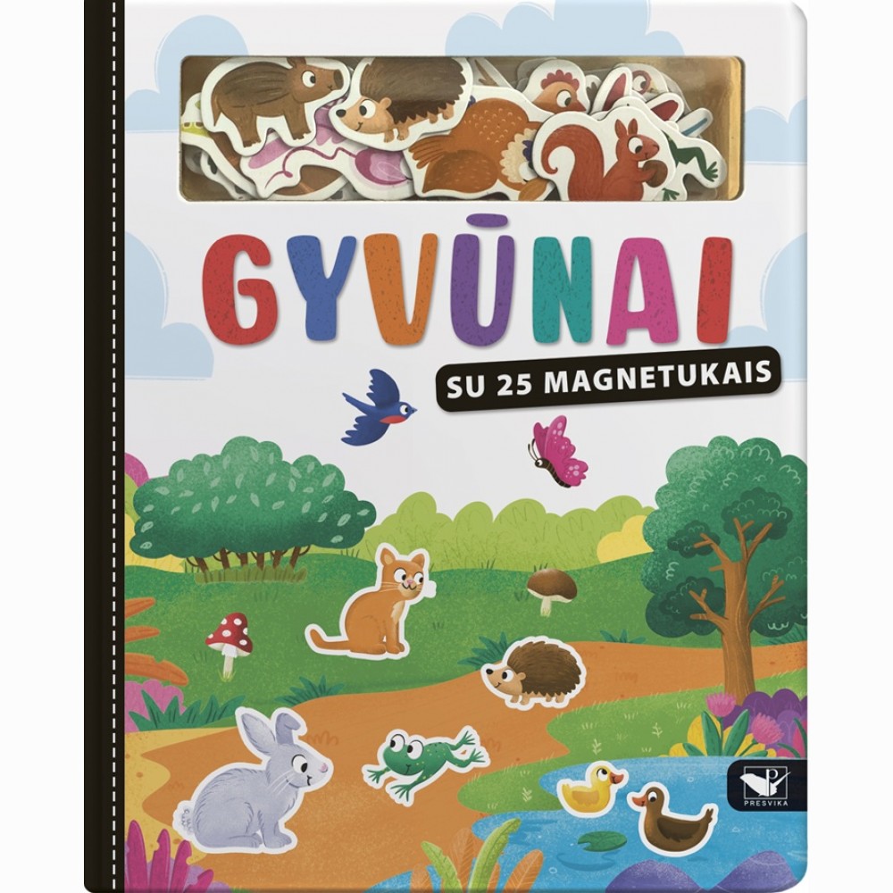 Gyvūnai. Su 25 magnetukais