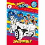 Hot Wheels. Spalvinimas su lipdukais