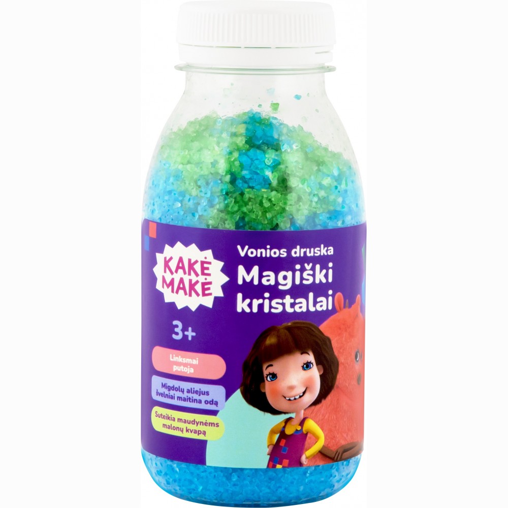 Vonios druska KAKĖ MAKĖ MAGIC GLOBE, 200 g
