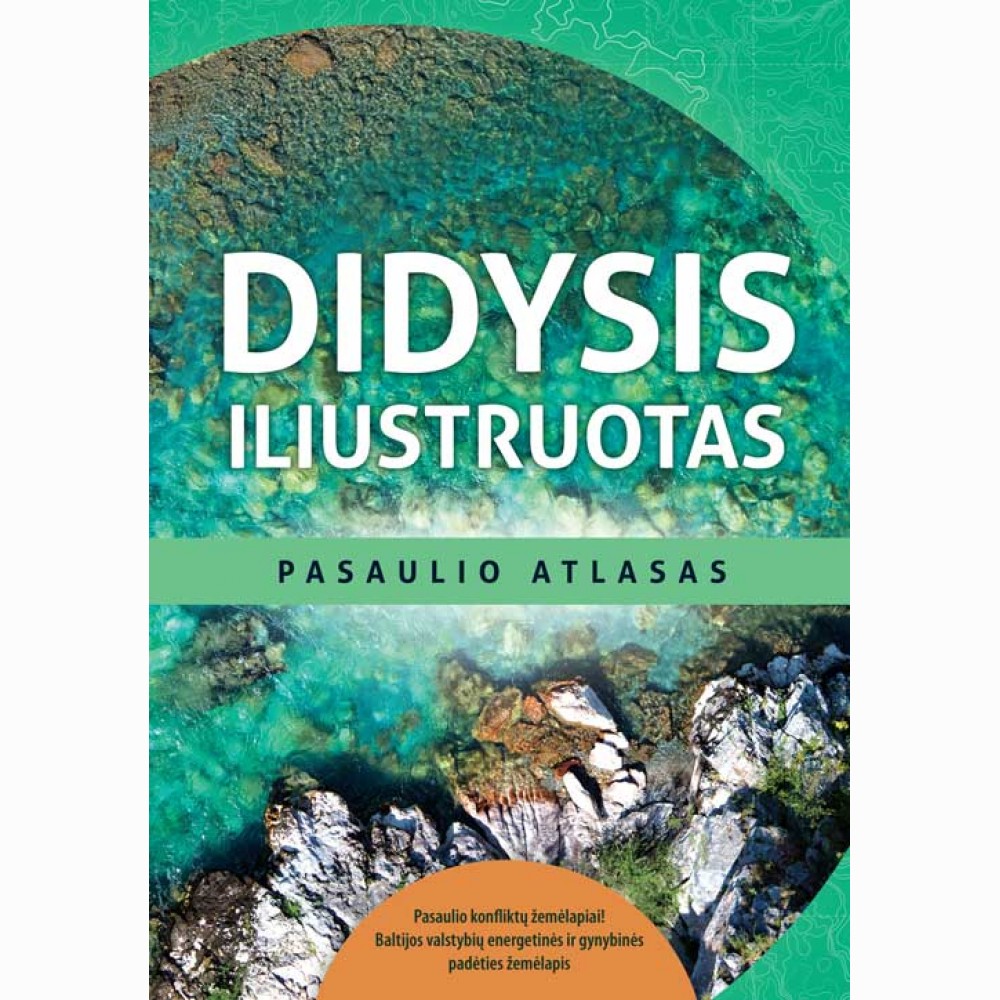 Didysis iliustruotas pasaulio atlasas (2026)