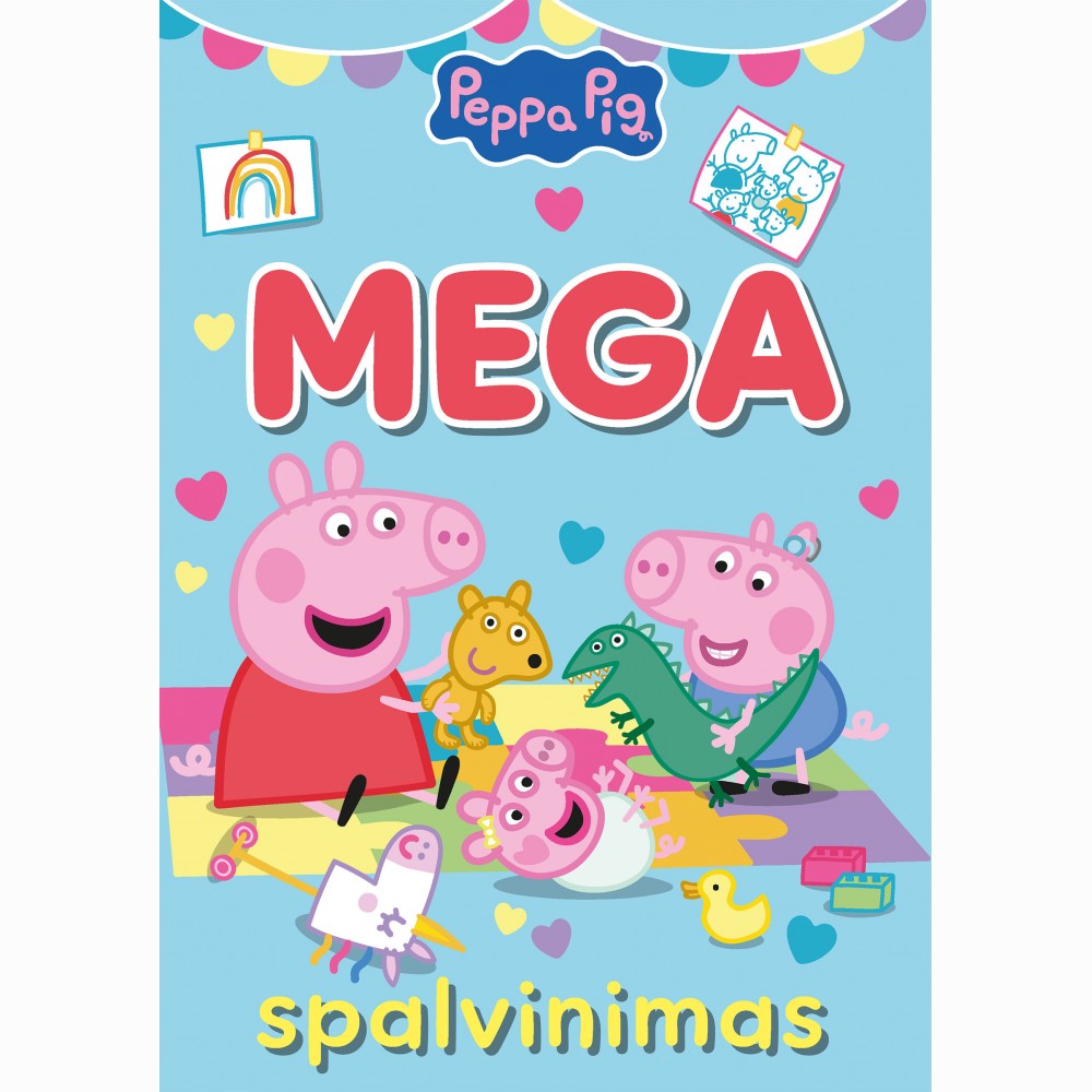Mega spalvinimas Peppa Pig