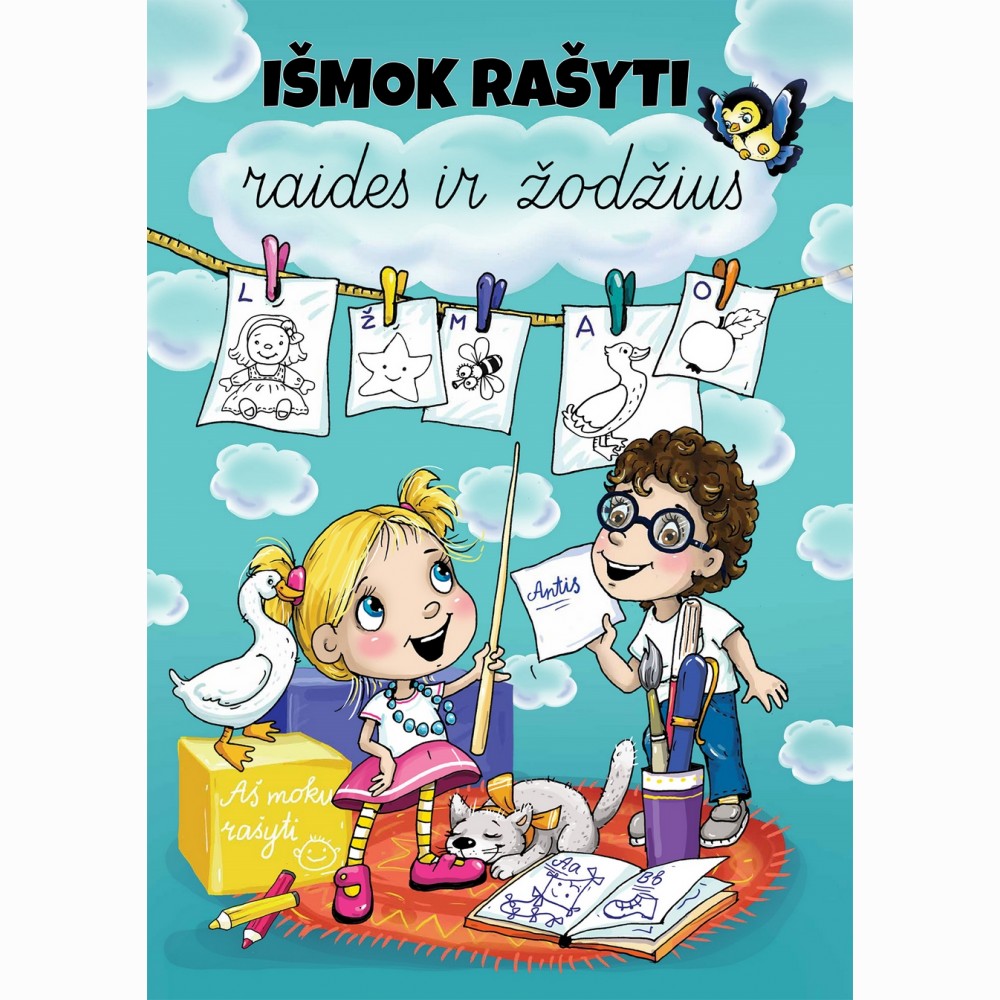 Išmok rašyti raides ir žodžius