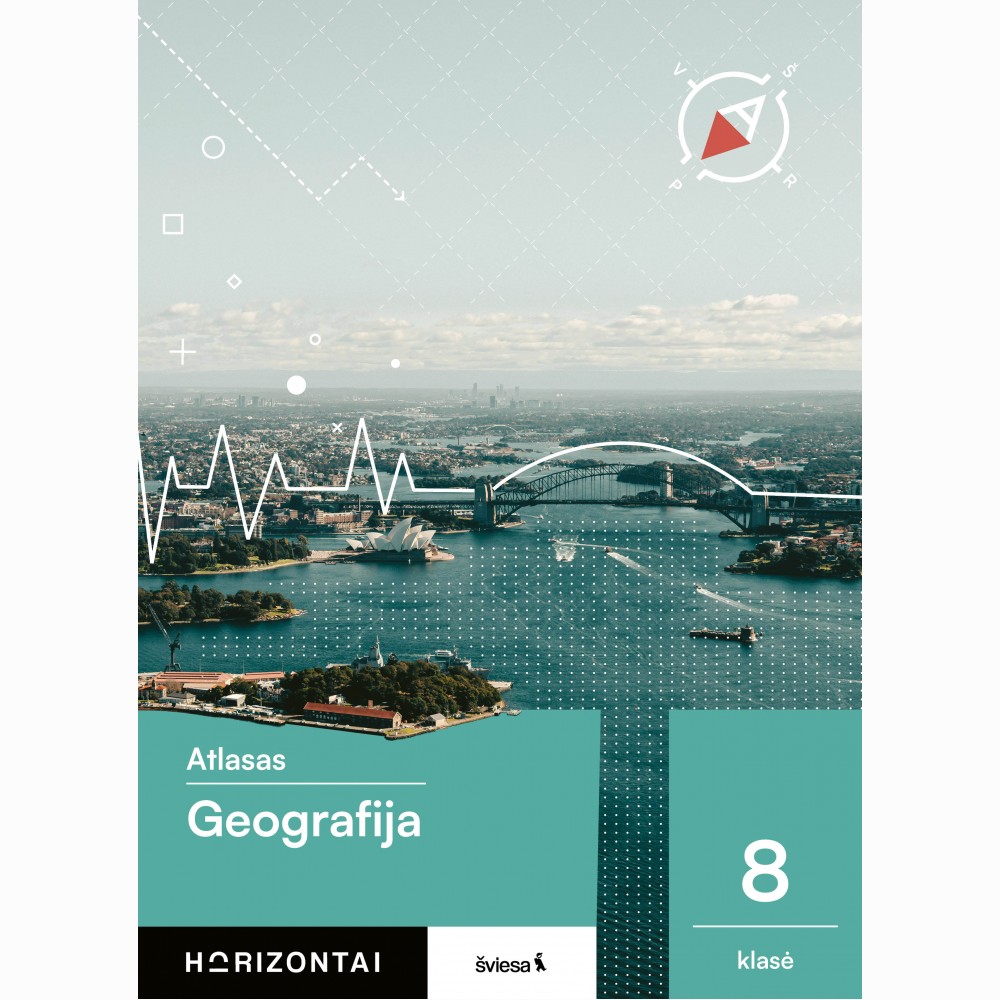 Geografija. Atlasas 8 klasei, serija Horizontai