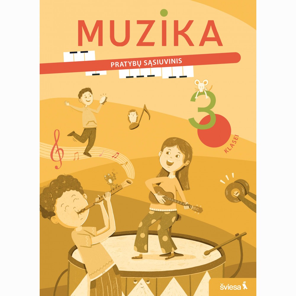 Muzika. Pratybų sąsiuvinis 3 klasei