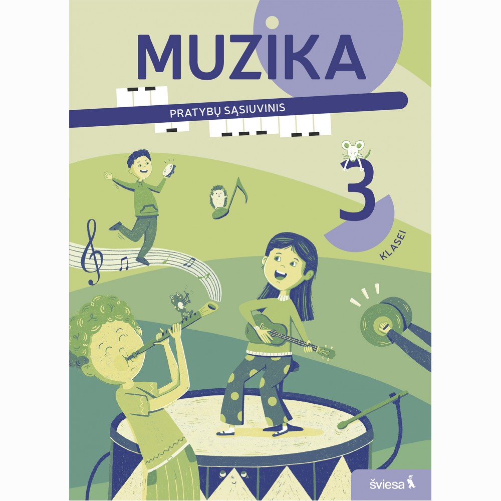 Muzika. Pratybų sąsiuvinis 3 klasei