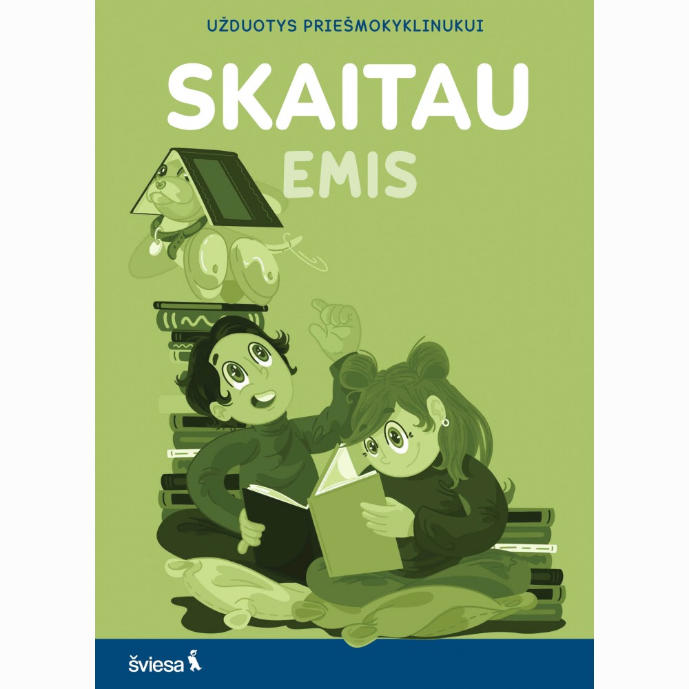 SKAITAU. Užduotys priešmokyklinukui. Serija EMIS