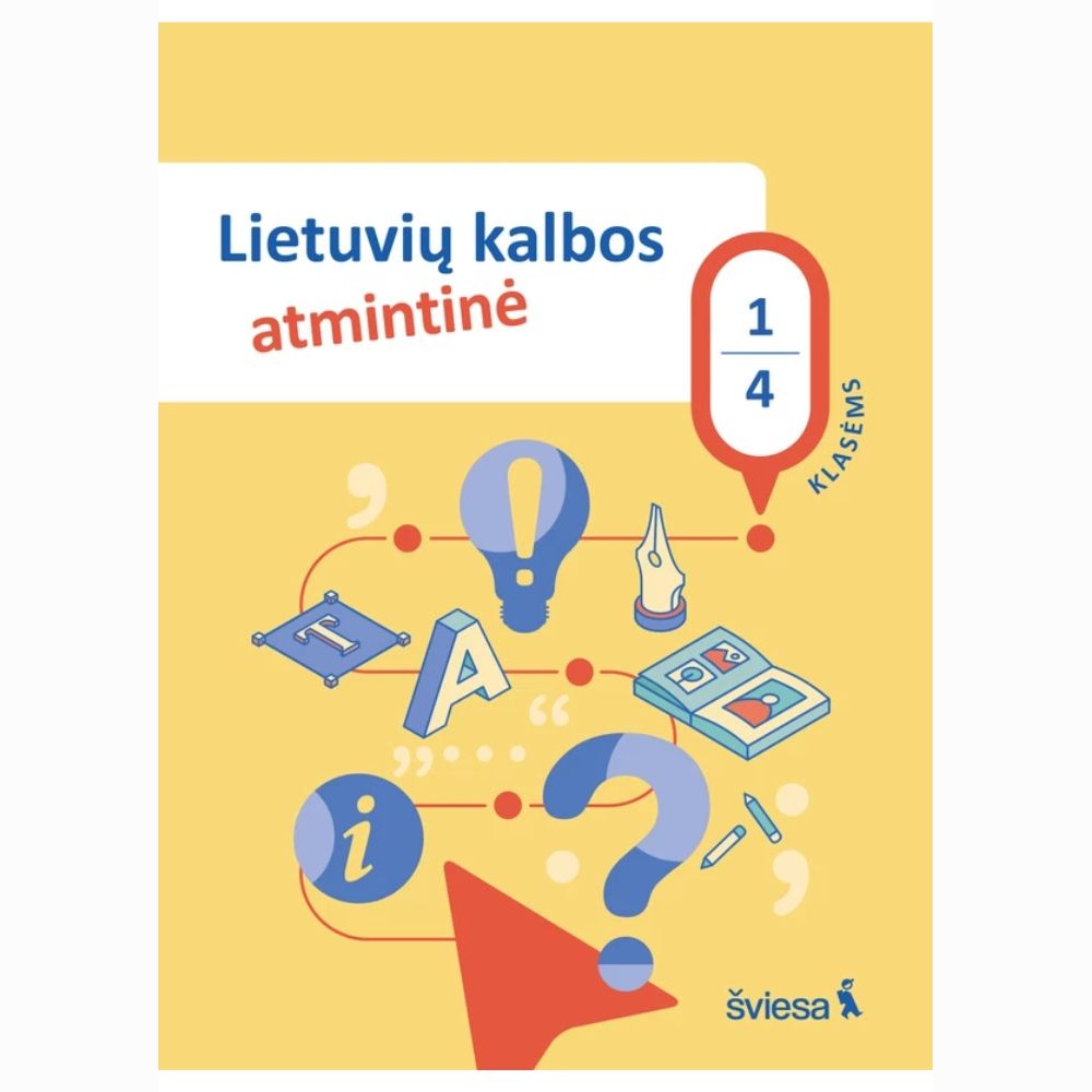 Lietuvių kalbos atmintinė 1-4 klasėms