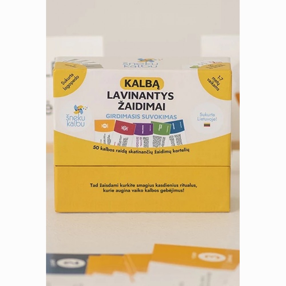 Kalbą lavinantys žaidimai. Girdimasis suvokimas