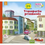 Transporto priemonės. Su 24 magnetukais