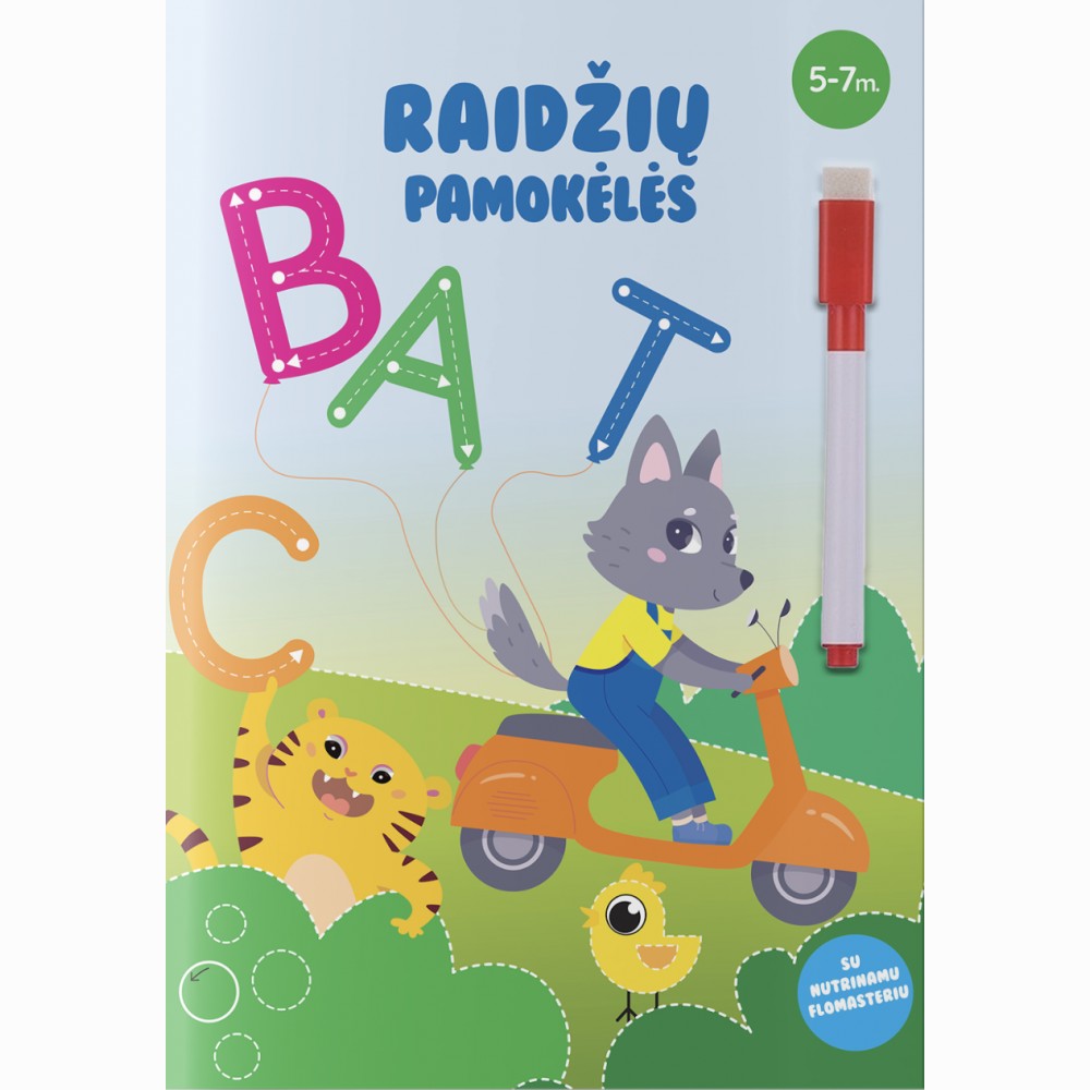 Raidžių pamokėlės