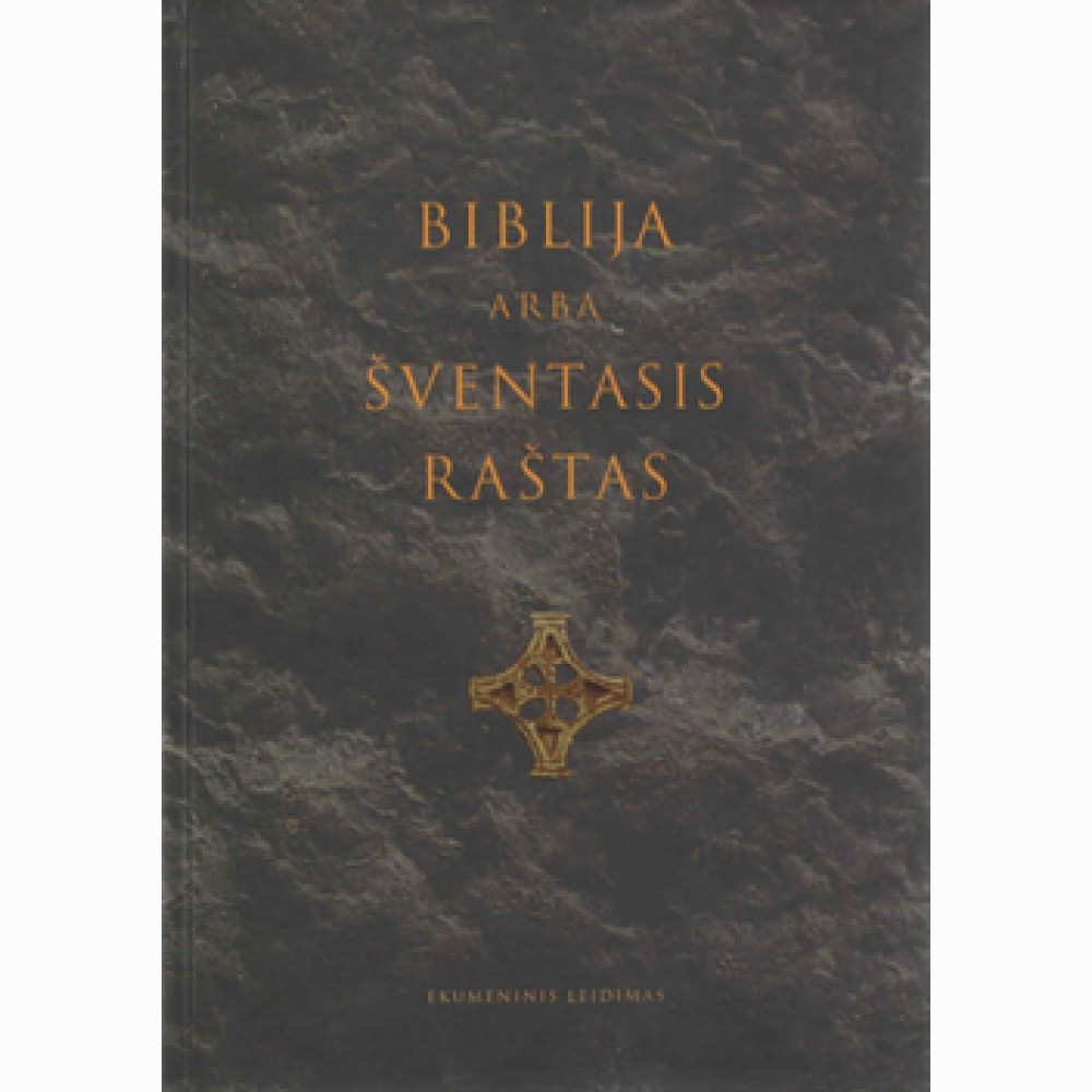 Biblija, arba Šventasis Raštas, ekumeninis leidimas (Biblija ek. 083DCTI, didelėmis raidėmis)