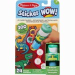 MELISSA STICKER WOW! Veiklos knygelė, CDU