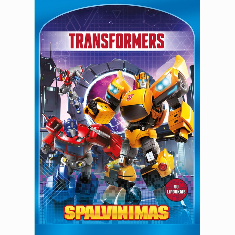 Transformers. Spalvinimas su lipdukais