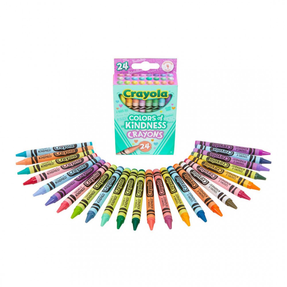 Spalvotos kreidelės Mini Kids 24vnt.