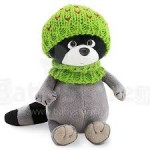 Pliušinis žaislas Denny the Raccoon, 15 cm