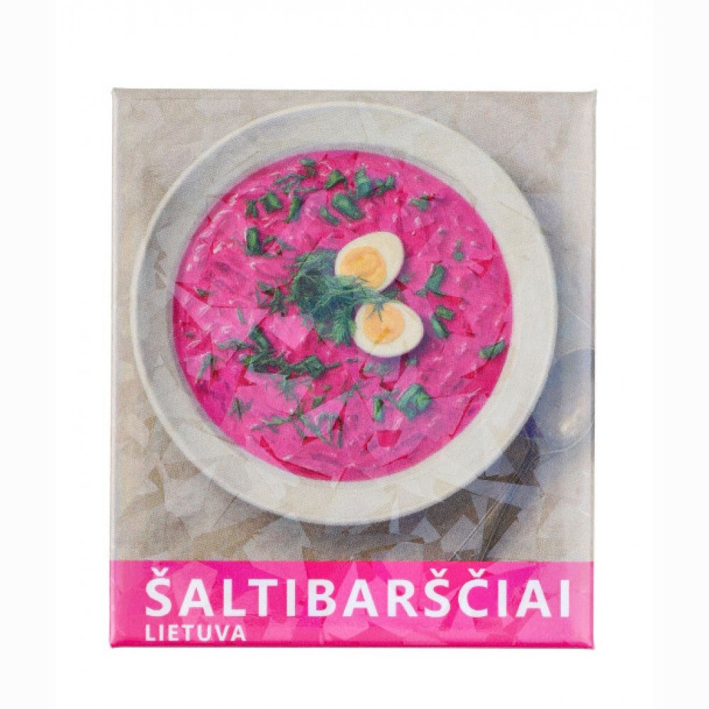 Spalvingas magnetas šaltibarščiai