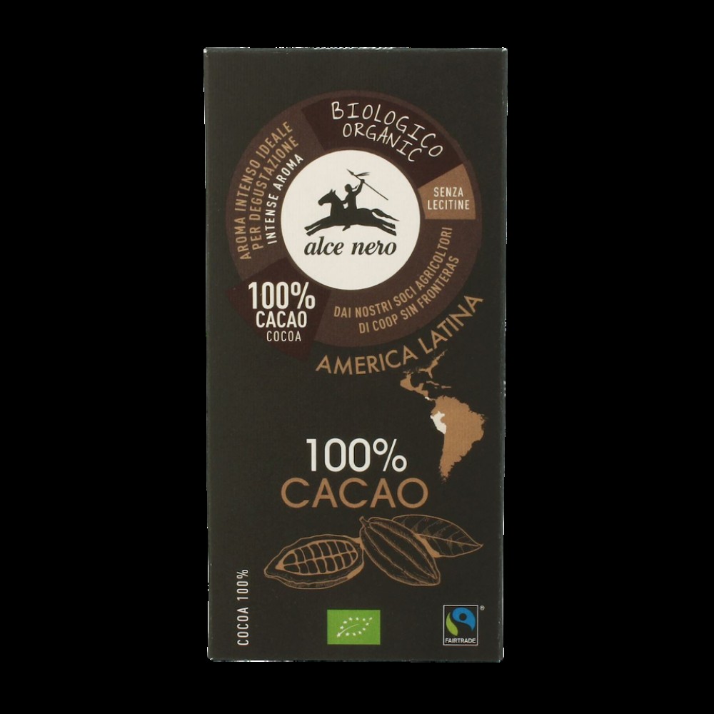 Juodasis šokoladas 100%, 50 g