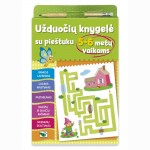 Užduočių knygelė su pieštuku 5-6 metų vaikams