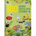 100 įdomių faktų apie gyvūnus. Daugiau kaip 150 lipdukų