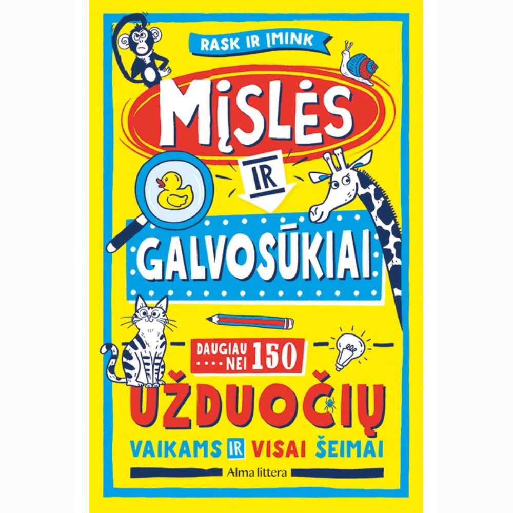 Rask ir įmink. Mįslės ir galvosūkiai