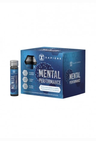 Mental Performance, 20 geriamųjų dozių po 11 ml