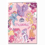 My Little Pony. Spalvinimas su lipdukais