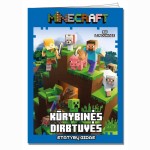 Minecraft Kūrybinės dirbtuvės. Užduotėlės su lipdukais