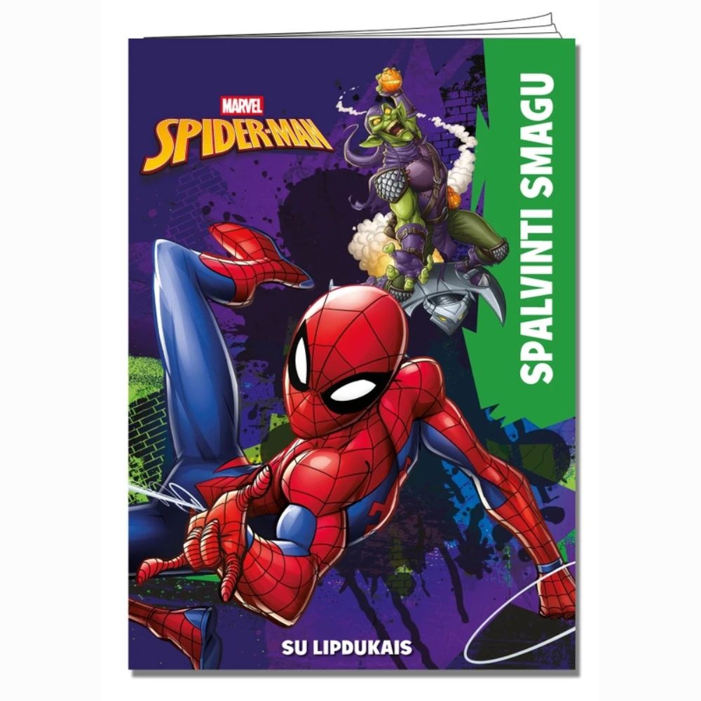 Spider-man. Spalvinti smagu