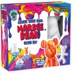 Splat Planet kūrybinis rinkinys Marble Bear, neoninis