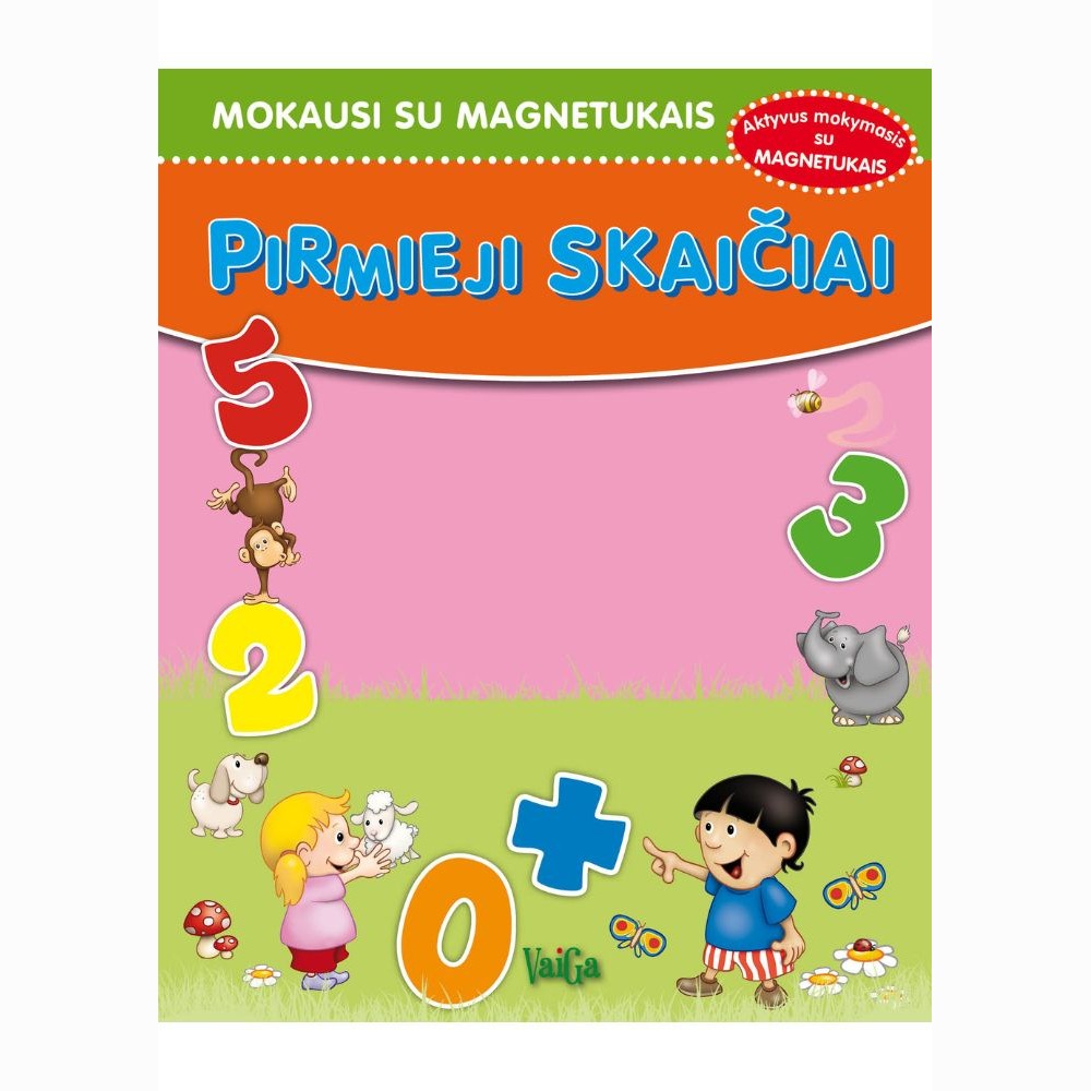 Pirmieji skaičiai. Mokausi su magnetukais